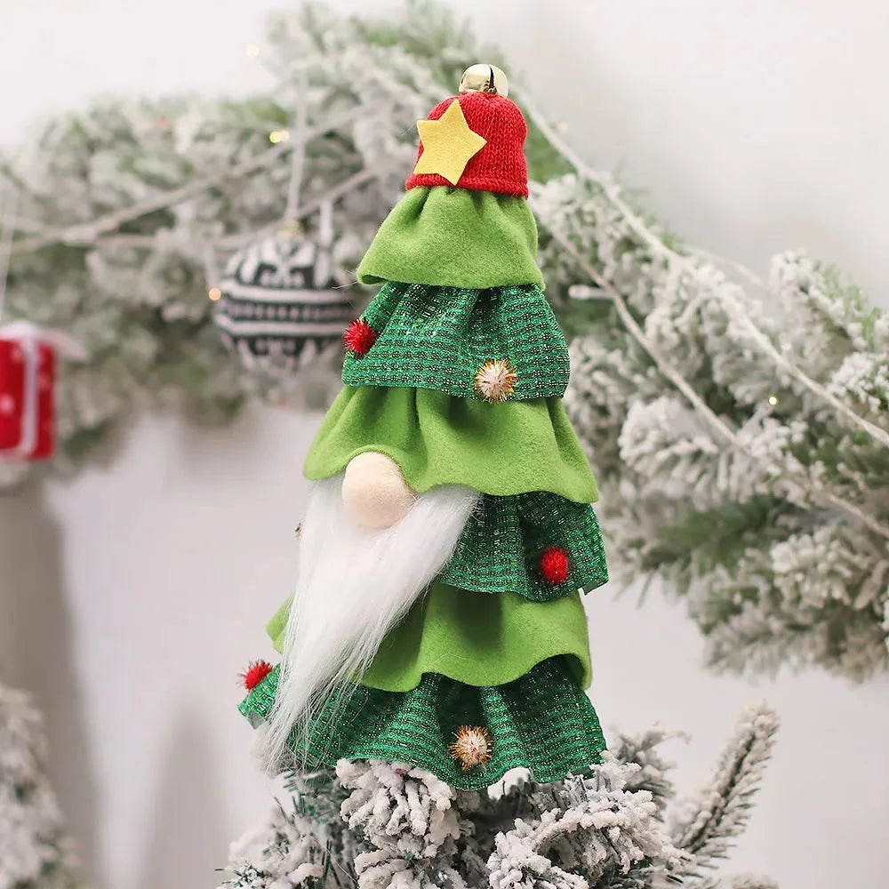 Christmas Decorations Forest Man Cake Dress Bottle Cover - Bellarte Enchanté Christmas Decorations Forest Man Cake Dress Bottle Cover